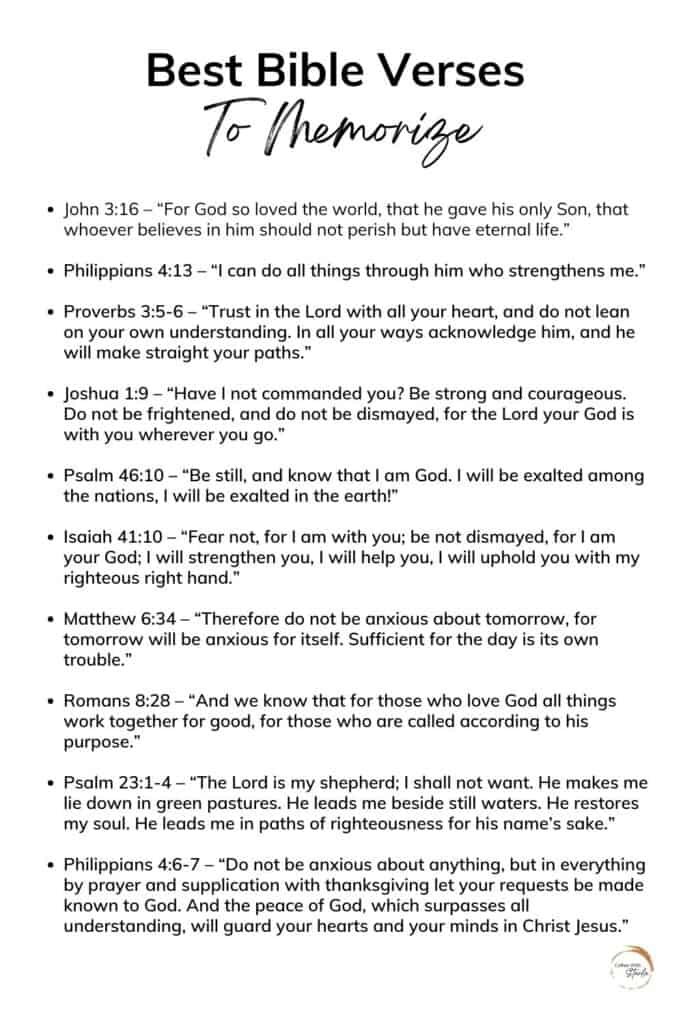 Top 5 Ways To Memorize Scripture