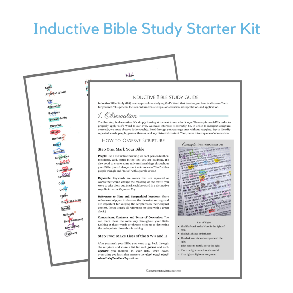 7 Key Steps For Inductive Bible Study