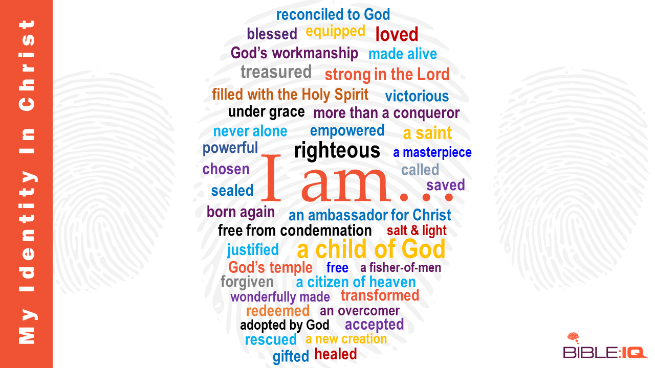 Finding Your Identity In Christ.