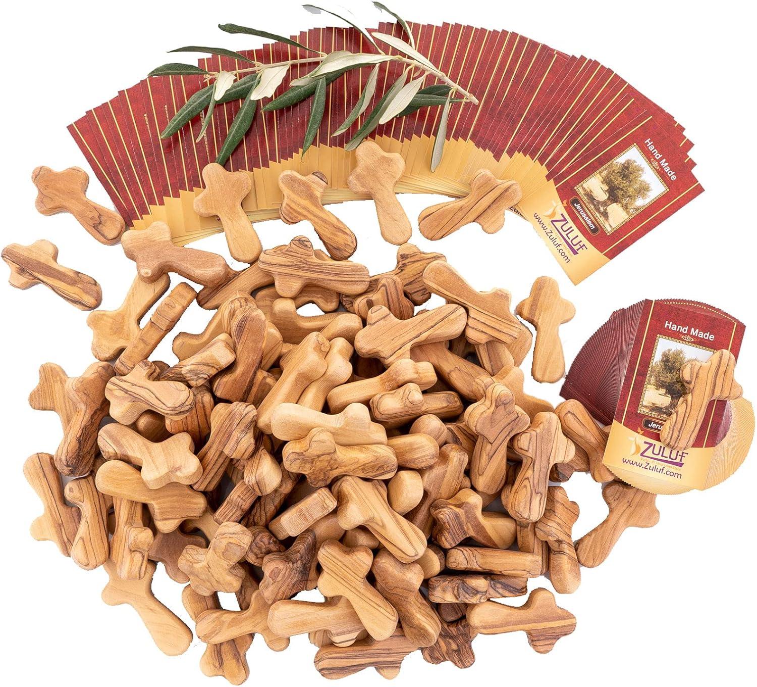 Why We Love the Zuluf Olive Wood Comfort Crosses from Bethlehem