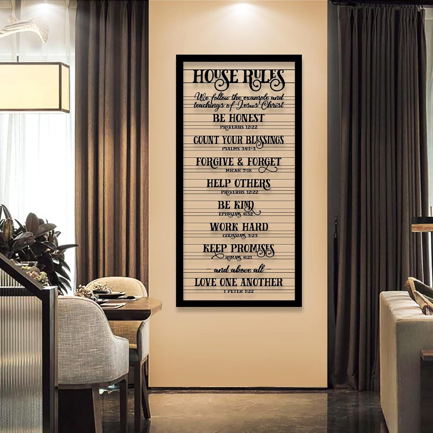 How We Loved Adding Faith & Style with Metal Bible Verse Art