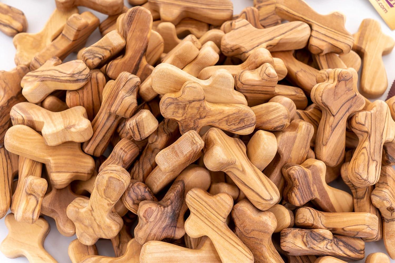 Why We Love the ‍Zuluf Olive Wood Comfort Crosses from Bethlehem