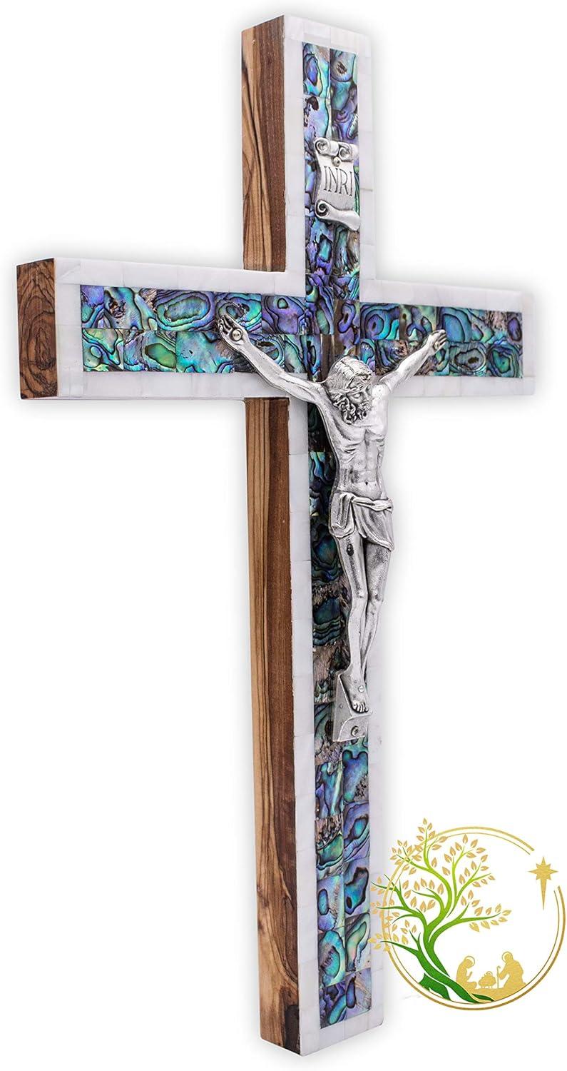 Why We Love This Handmade Olivewood Crucifix for Our Home